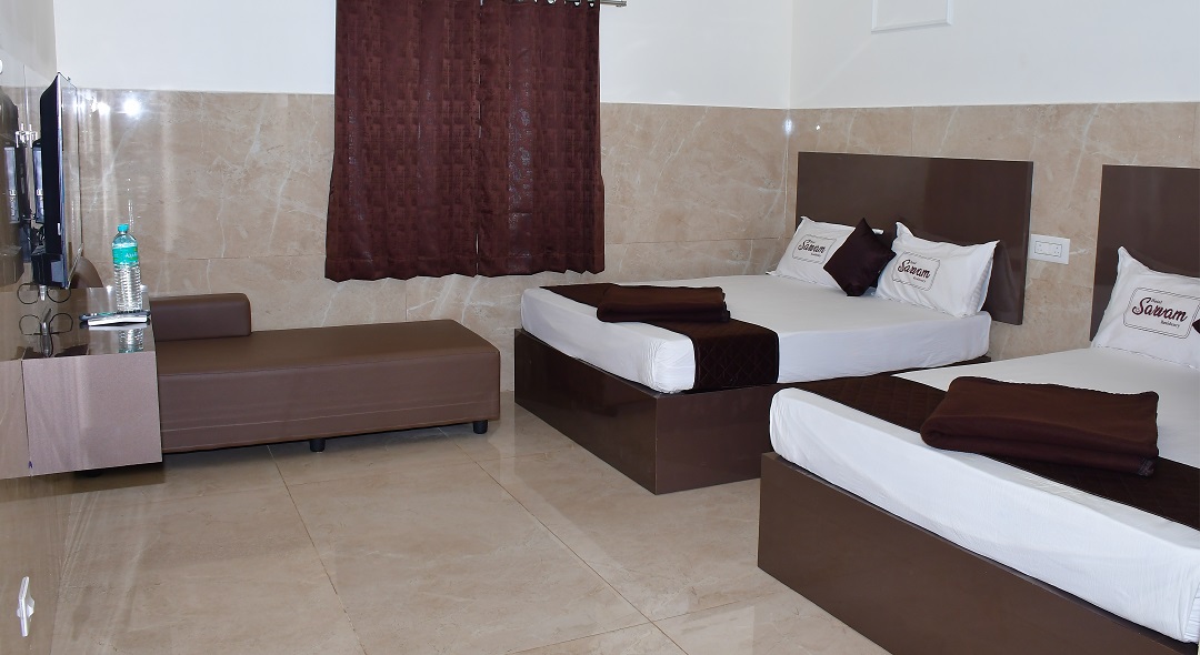 10. Hotel Sarvam Residency Thirukadaiyur - Rooms near in temple-01