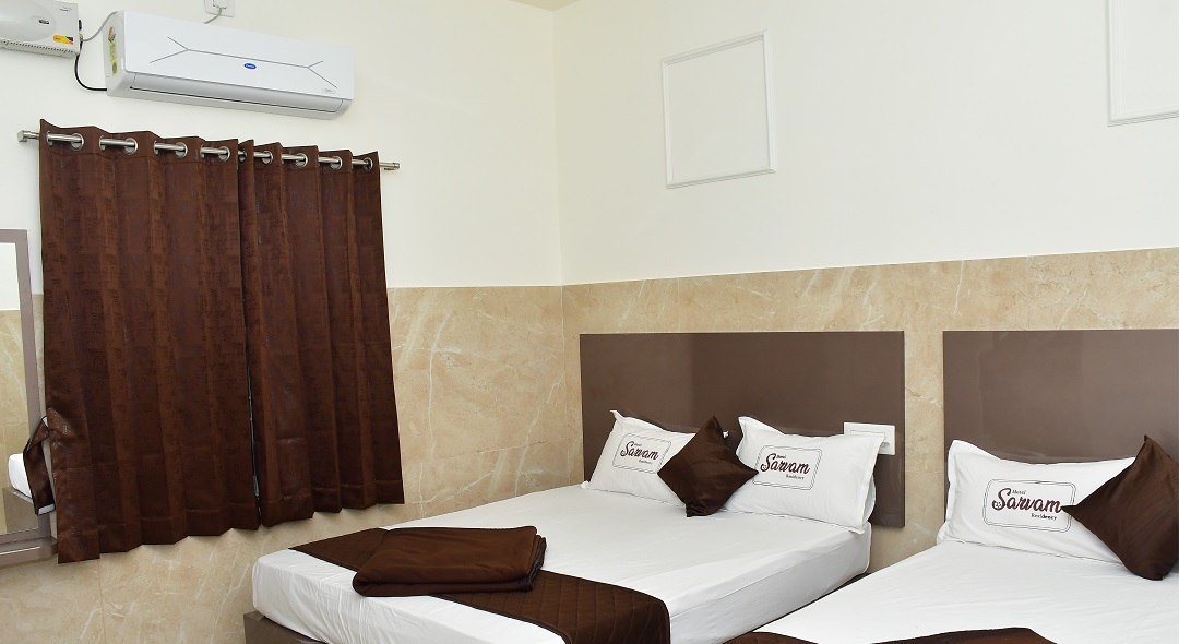 16. Hotel Sarvam Residency thirukadaiyur - Rooms near in Temple-01